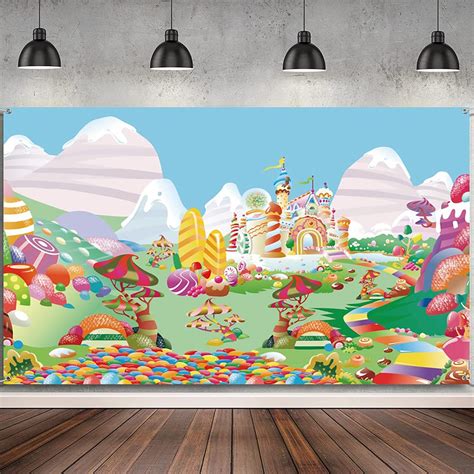 Candyland Castle Wallpaper