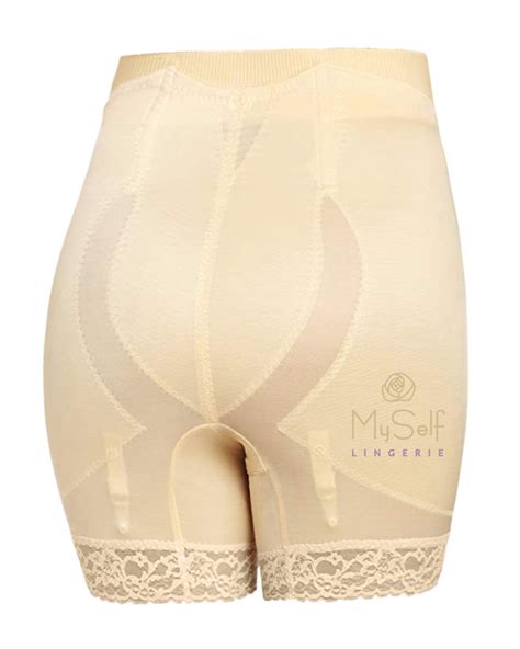 Hi Waist Long Leg Girdle - myselflingerie.com