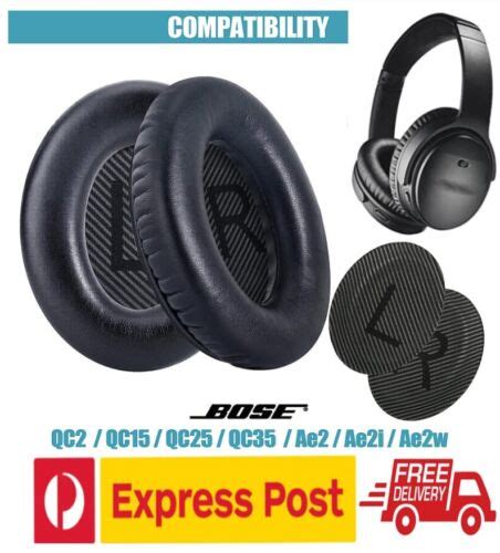 Bose QC25 Ear Pads Replacement Cushions QuietComfort QC35 ii/QC35/QC45 ...