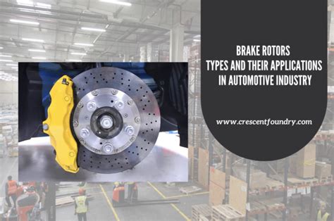 Brake Rotors - Types And Their Applications in the Automotive Industry