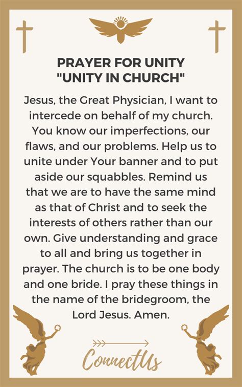 10 Powerful Prayers for Unity – ConnectUS