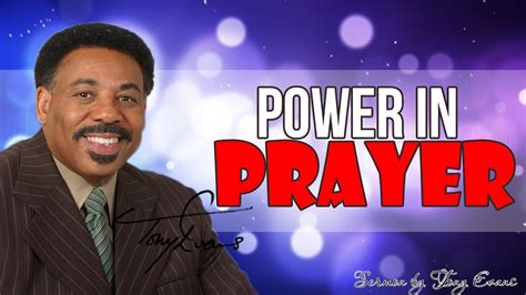 Dr. Tony Evans |Power in Prayer – The Son of God