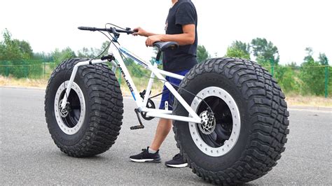 This Crazy Fat-Tire Bike Has Truck Wheels and Tires