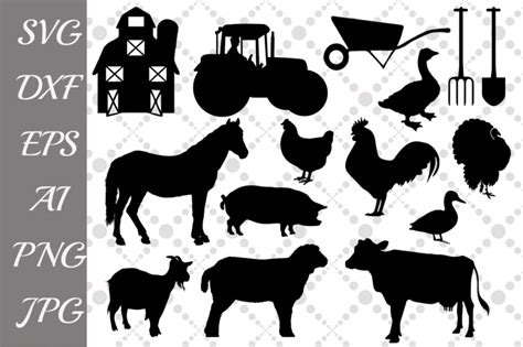 farm silhouette clipart 10 free Cliparts | Download images on ...