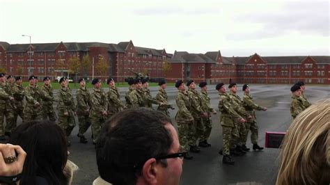 Harrogate AFC passing in parade intake 27 Peninsula Company 17 Platoon ...