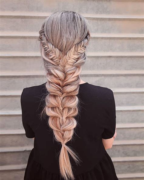 14 Stunning Fishtail Braids for Festival Season & Summer