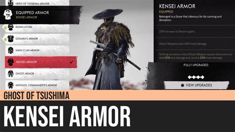 Ghost of Tsushima: Kensei Armor