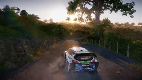 5 Minutes of WRC 9 1st Place Finish Gameplay at 4K 60 FPS