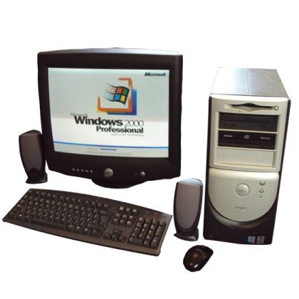 Prop Hire - Year 2000 PC Computer - Dell 8100 - 2000 - Practical / Working