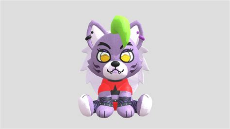 FNAF Security Breach Roxy Plush - 3D model by Rexrover [175b72e ...