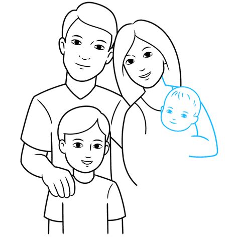 How to Draw a Family - Really Easy Drawing Tutorial