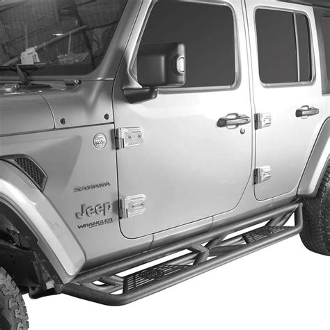 Jeep JL Side Steps 4 Door Running Boards for 2018-2020 Jeep Wrangler JL ...