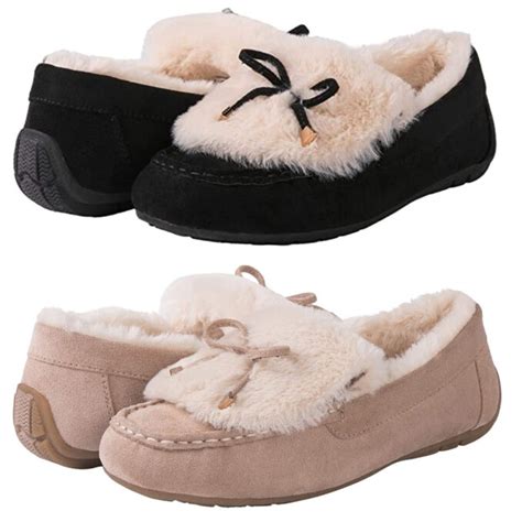 70% off Women’s Faux Fur Lined Slippers - Deal Hunting Babe