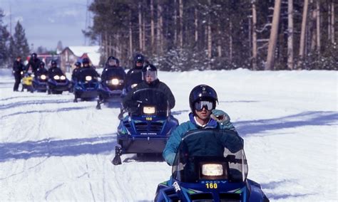 Yellowstone Snowmobiling: Snowmobile Rentals & Tours - AllTrips