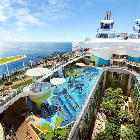 Iconic Pools Aboard The Icon of the Seas | LuxRally Travel Guide