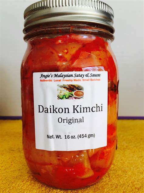 Daikon Kimchi - Original 16 oz | Market Wagon | Online Farmers Markets ...