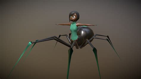 Human-Spider Hybrid - 3D model by HopefulChimp [958e665] - Sketchfab