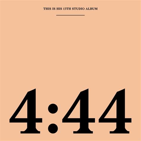 JAY-Z - 4:44 Lyrics and Tracklist | Genius