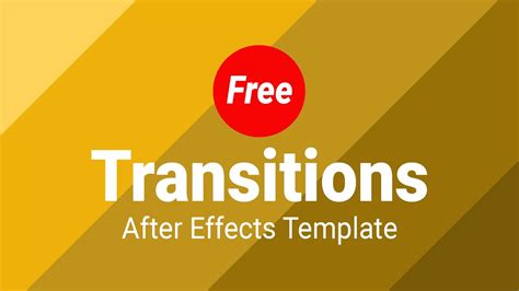 242+ Free After Effects Transition Templates - Download Free SVG Cut ...