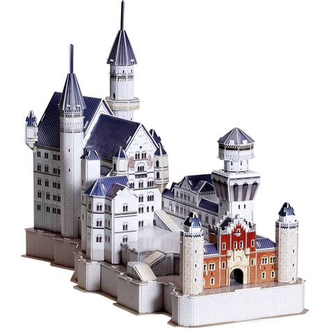 Neuschwanstein Castle 3D Puzzle, 99 Pieces - Walmart.com