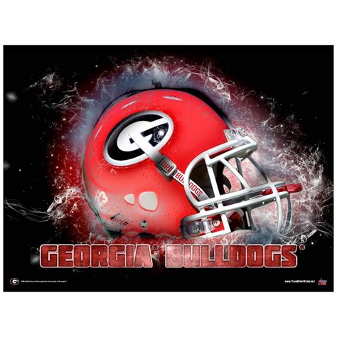 Georgia Bulldogs Electrified Football Helmet