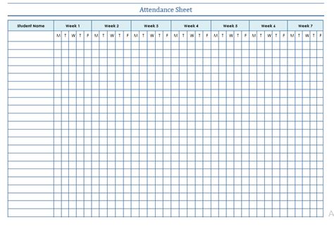 Google Sheets Attendance Template Employee Sheet Xls Class Templates ...