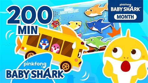 Baby Shark Bus Goes Round and Round! | +Compilation | ALL Baby Shark ...