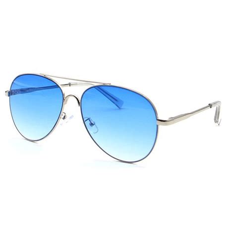 Blue Lens Aviator Sunglasses - GM Sunglasses