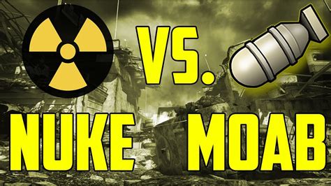 MW3: Nuke VS. MOAB? (Black Ops 2 Questions) - YouTube