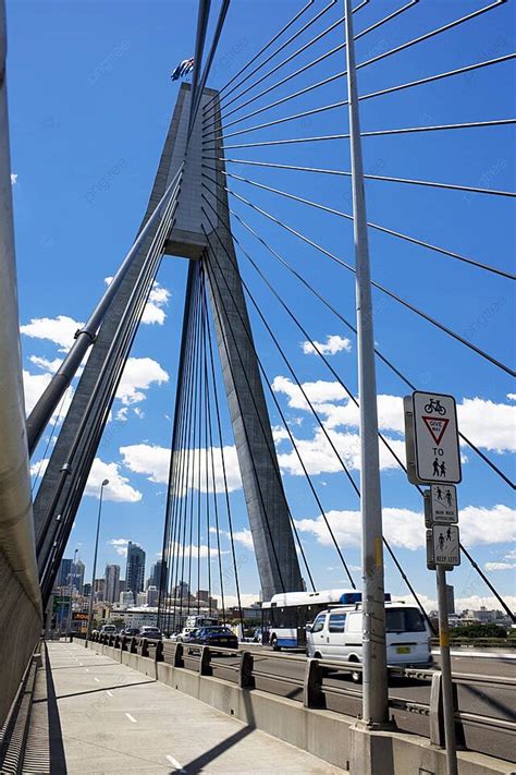 Anzac Bridge Sydney Anzac Engineering Connection Photo Background And ...