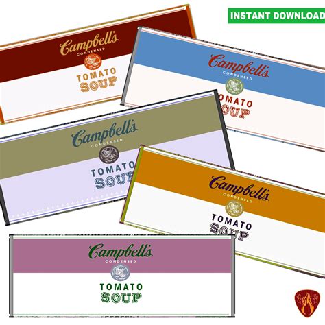 Vintage Soup Labels