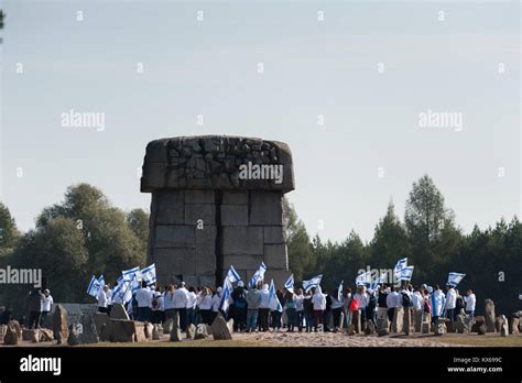 Treblinka Memorial Place in Poland Treblinka Stock Photo - Alamy