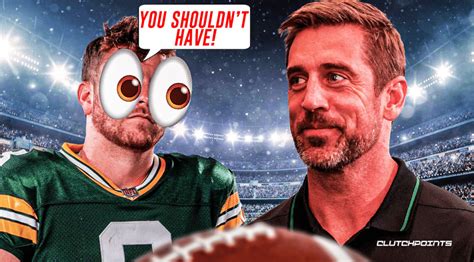 Packers' Sean Clifford gets classy housewarming gift from Aaron Rodgers