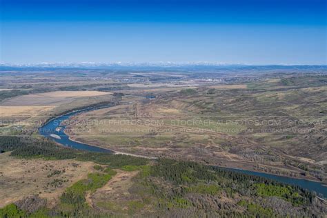 Stock Aerial Photos | Cochrane, Alberta