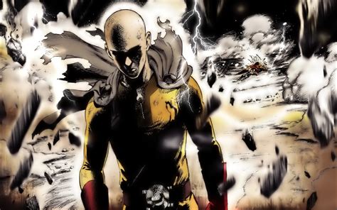 One-Punch Man Epic HD Wallpaper: Saitama vs Lord Boros