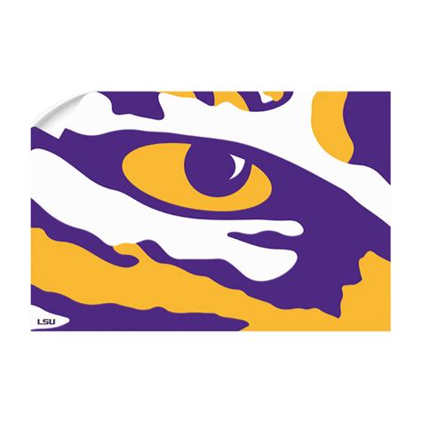 LSU-Tigers-Eye-of-the-Tiger-College-Wall-Art - College Wall Art