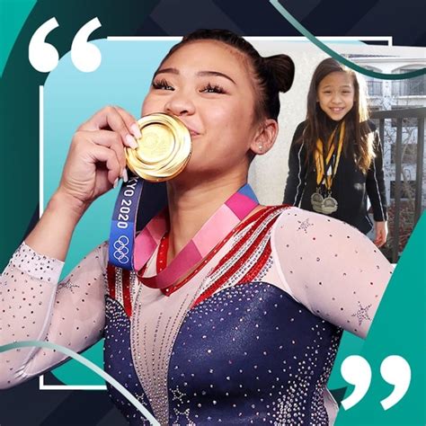 Suni Lee explains why gymnastics is her 'happy place' - ABC News