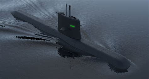 3D model HMS Gotland submarine 8K | CGTrader