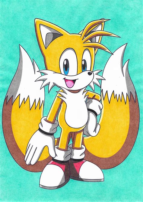 Miles Tails Prower (Art Trade) by Krisztian1989 on DeviantArt