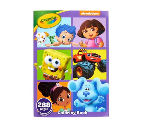 Crayola Nick Jr. Coloring Book with Stickers | Crayola