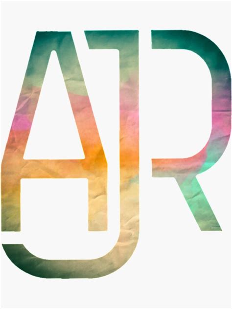 "AJR logo" Sticker for Sale by CrystalAdam | Redbubble