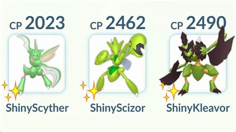 SHINY SCYTHER Family is AMAZINGLY OP (Pokemon GO) - YouTube