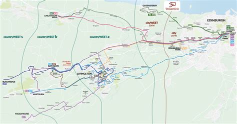 Lothian Bus Routes Map