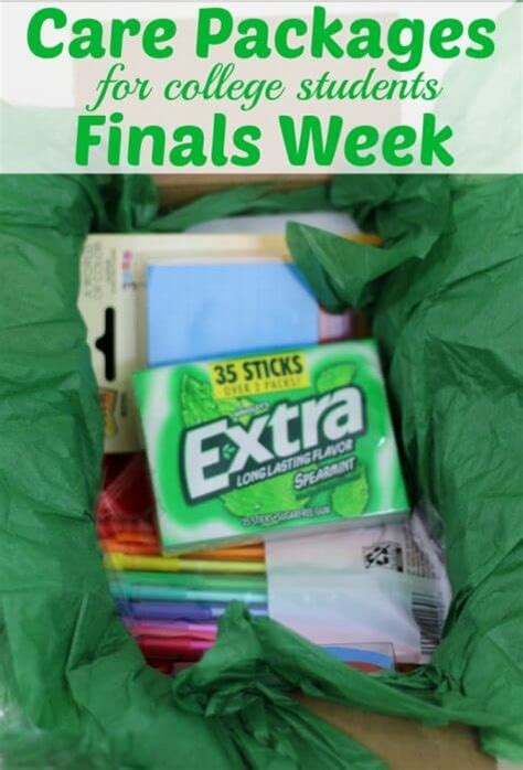 Finals Care Packages for College Students - Real Advice Gal