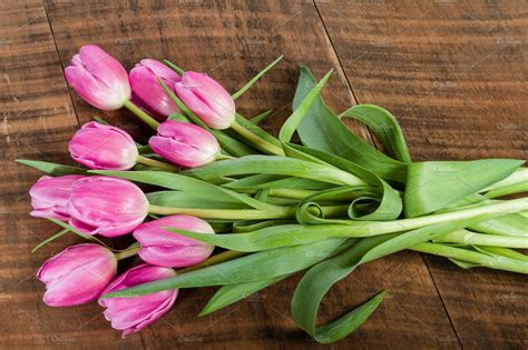 Bouquet of cut tulip flowers | High-Quality Nature Stock Photos ...