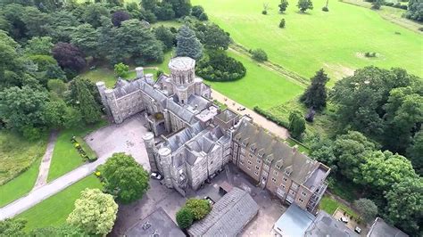 Studley Castle Warwickshire Aerial Video with DJI Phantom 2 and GoPro ...