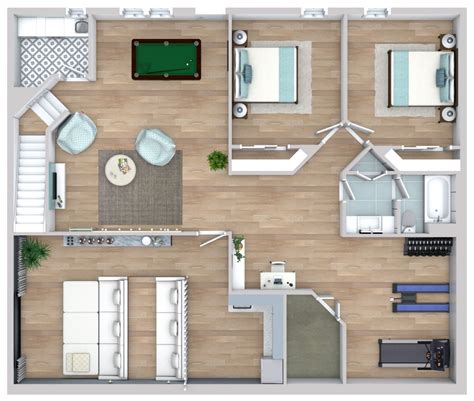 Basement Floor Plans