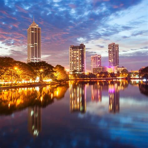 Colombo city skyline view stock photo. Image of lake - 189539982