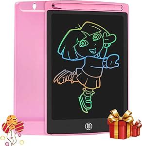 HOMESTEC Drawing Toys, Girls Gifts, Colored LCD Writing Tablet, 8.5 ...