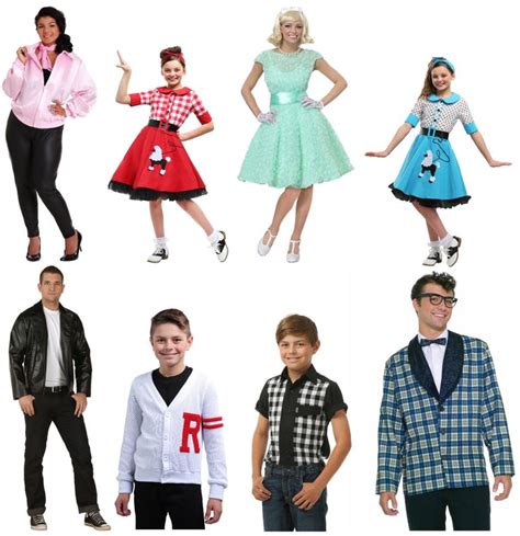 Get Ready to Time Travel with These 50s Style Sock Hop Halloween Costumes